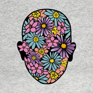 Plants on my Mind, Dreaming of Flowers, Plant Lover, Field of Flowers T-Shirt